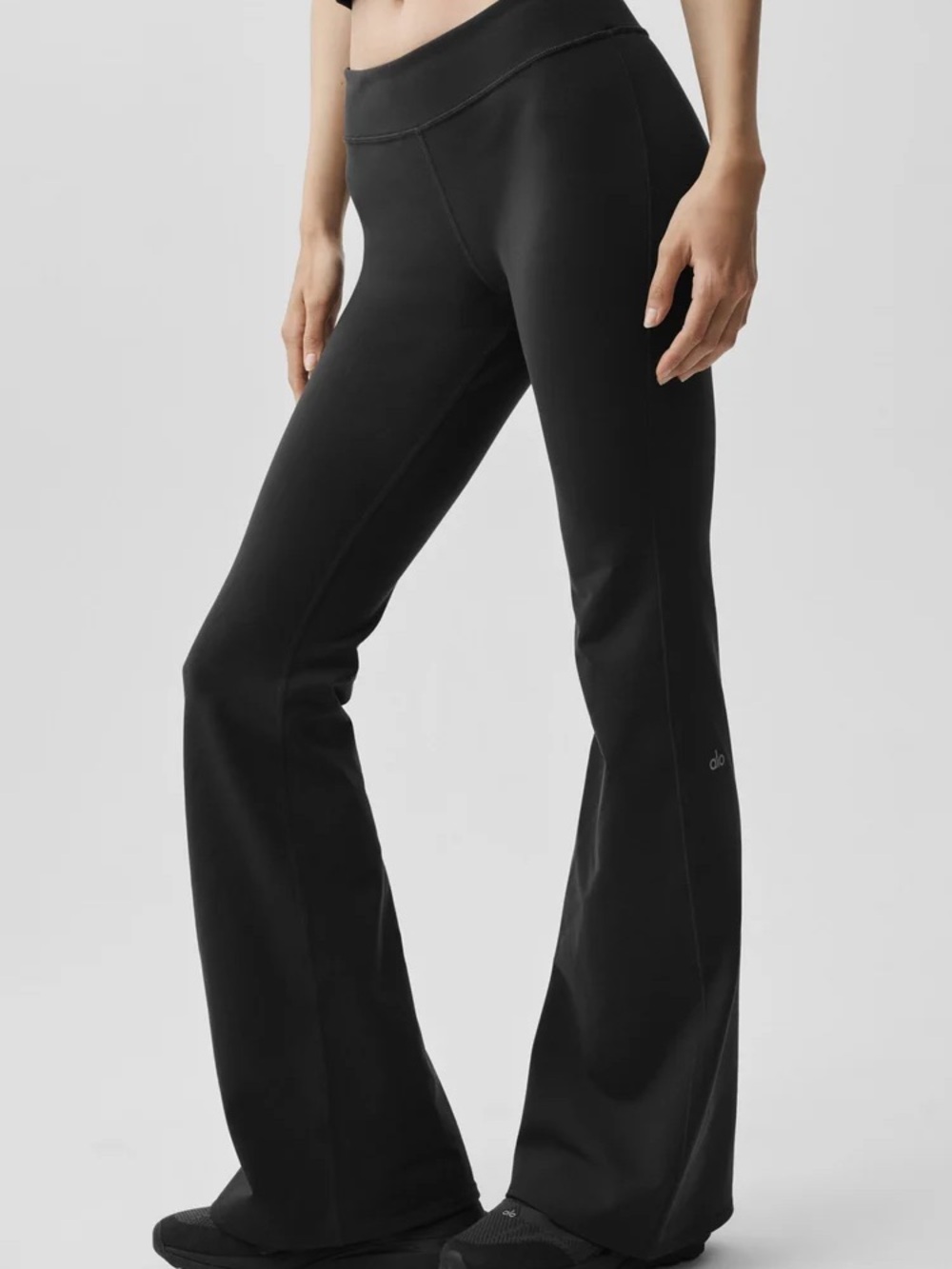 ALO Yoga Black Flare Leggings